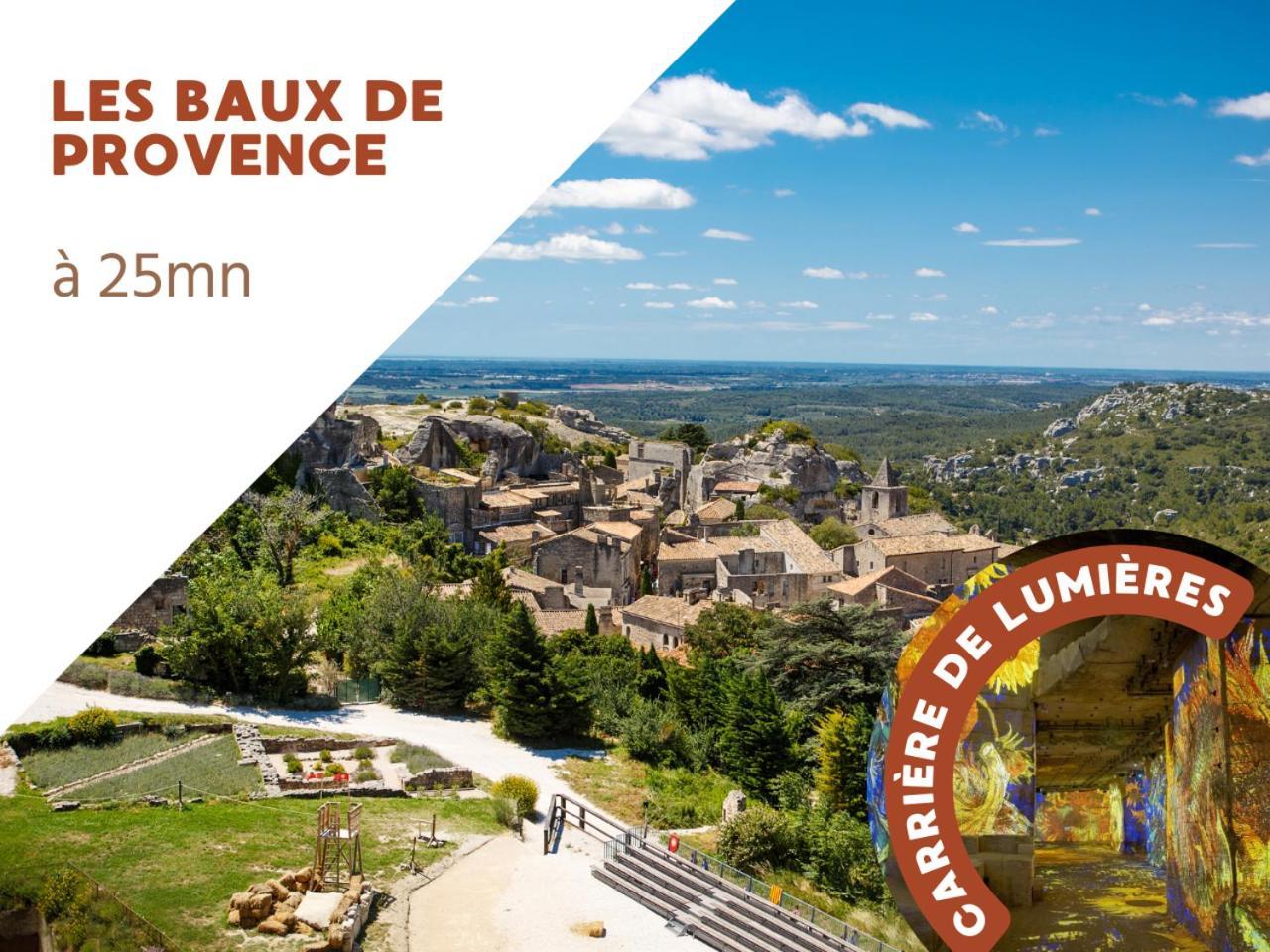 Superbe Appartement De Charme A 10Mn De Saint-Remy 诺沃 外观 照片
